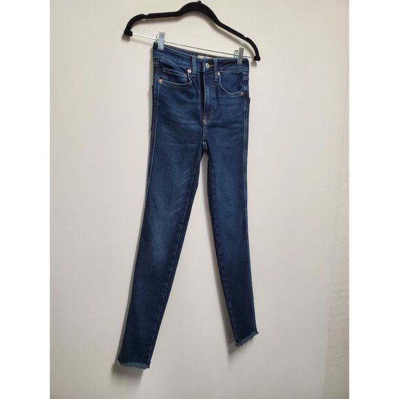 Free People We The Free Raw High-Rise Jeggings Dize 24 - Picture 4 of 6